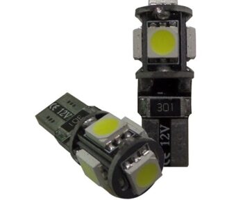 Kit de bombillas led canbus sin casquillo 5 leds