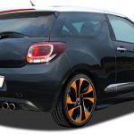 Taloneras Citroen DS3 RDX Racedesign