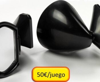 Juego de espejos universales tipo obús con rotula