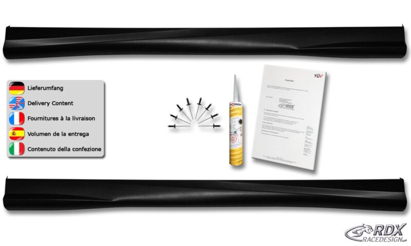 Taloneras Dacia Logan 2 2012- RDX Racedesign