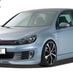 Añadido delantero RDX Racedesign para VW Golf MK6 GTI y GTD