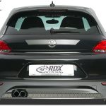 Añadido trasero RDX Racedesign para VW Scirocco MK3 09-14
