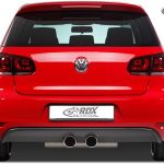 Difusor trasero R Look para VW Golf MK6 GTI