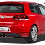 Difusor trasero R Look para VW Golf MK6 GTI