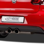 Difusor trasero R Look para VW Golf MK6 GTI