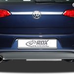 Añadidos de paragolpes trasero RDX Racedesign para VW Golf MK7