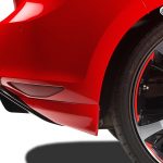 Añadidos de paragolpes trasero RDX Racedesign para VW Golf MK7