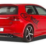 Difusor trasero + añadidos laterales RDX Racedesign R Look para VW Golf MK7