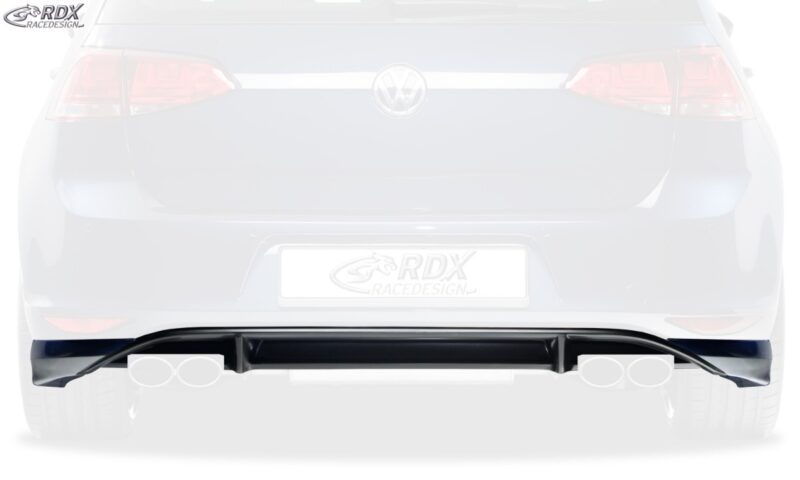 Difusor trasero + añadidos laterales RDX Racedesign R Look para VW Golf MK7