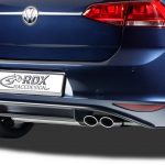 Difusor trasero RDX Racedesign R Look para VW Golf MK7