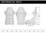Asiento SPARCO F200 (varios colores)