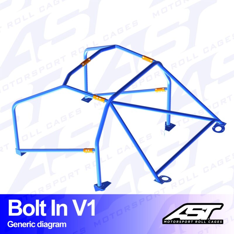 Arco de Seguridad BMW (E46) 3-Series 5-door Touring RWD BOLT IN V1