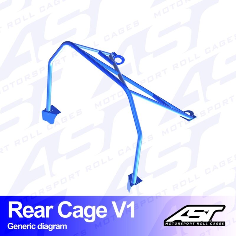 Arco Trasero VOLKSWAGEN Jetta (Mk2) 2-door Coupe REAR CAGE V1
