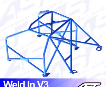 Arco de Seguridad VOLKSWAGEN Jetta (Mk2) 2-door Coupe WELD IN V3