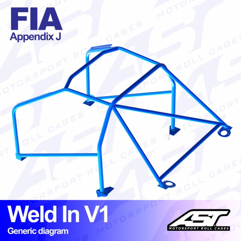 Arco de Seguridad VOLKSWAGEN Vento (Mk3) 4-door Sedan WELD IN V1