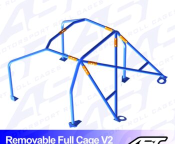 Arco de Seguridad SEAT Leon (5F) 5-door Hatchback REMOVABLE FULL CAGE V2