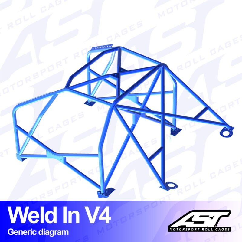 Arco de Seguridad SEAT Leon (5F) 5-door Hatchback WELD IN V4