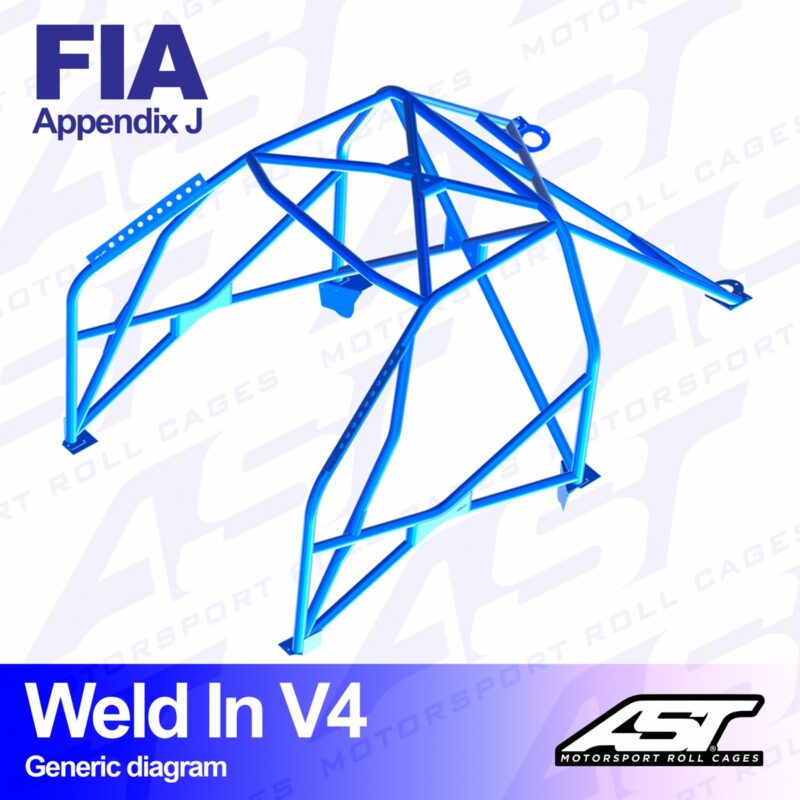 Arco de Seguridad VW Golf (Mk3) 5-door Hatchback WELD IN V4