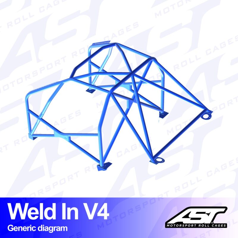 Arco de Seguridad BMW (E46) 3-Series 5-door Touring RWD WELD IN V4