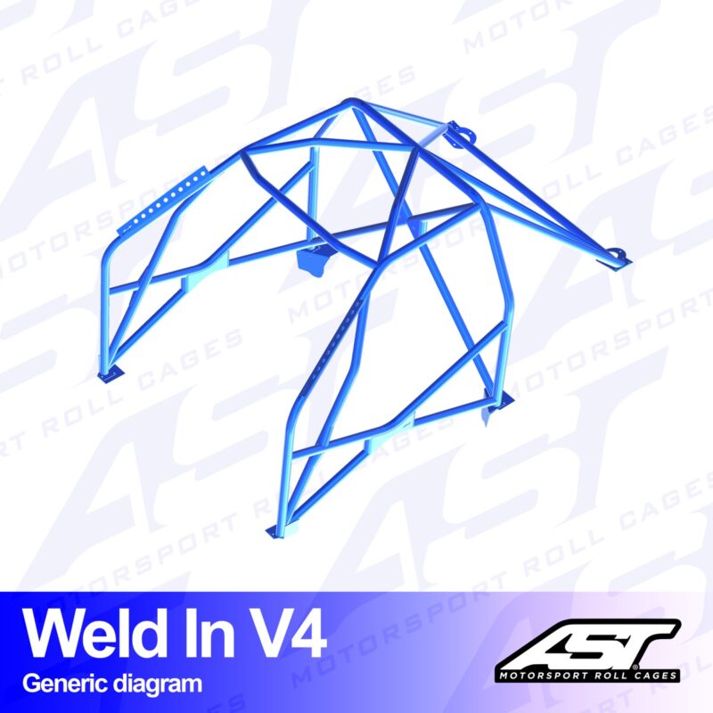 Arco de Seguridad BMW (E46) 3-Series 5-door Touring RWD WELD IN V4