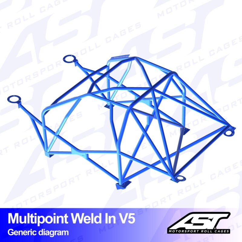 Arco de Seguridad BMW (E46) 3-Series 5-door Touring RWD MULTIPOINT WELD IN V5