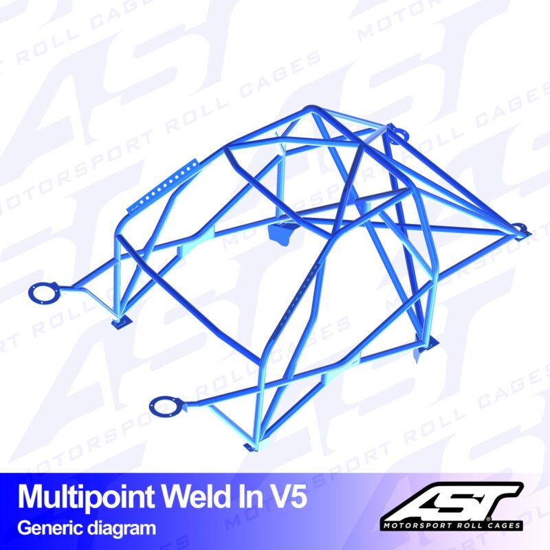 Arco de Seguridad BMW (E46) 3-Series 5-door Touring RWD MULTIPOINT WELD IN V5