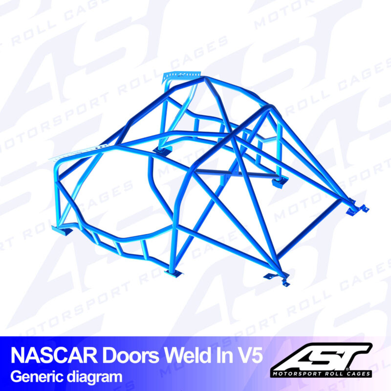 Arco de Seguridad BMW (E46) 3-Series 5-door Touring RWD WELD IN V5 NASCAR-door para drift