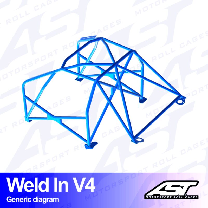 Arco de Seguridad NISSAN Micra (K11) 5-door Hatchback WELD IN V4