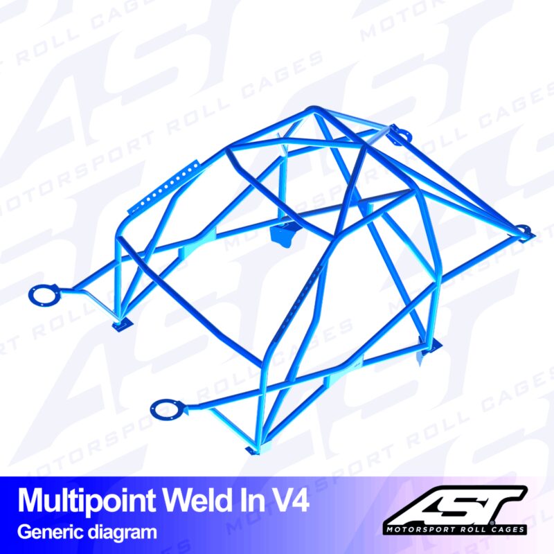 Arco de Seguridad CITROËN AX (Phase 1/2) 5-door Hatchback MULTIPOINT WELD IN V4