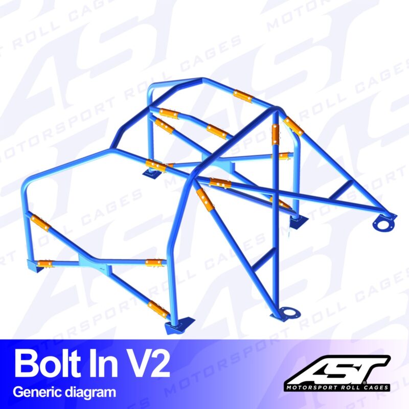 Arco de Seguridad BMW (E46) 3-Series 5-door Touring RWD BOLT IN V2
