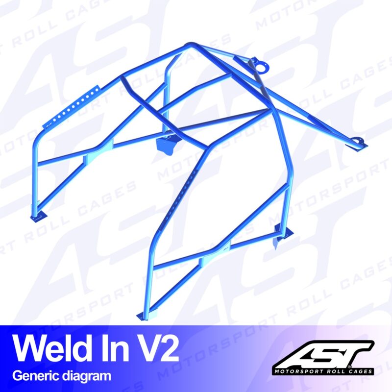 Arco de Seguridad BMW (E46) 3-Series 5-door Touring RWD WELD IN V2