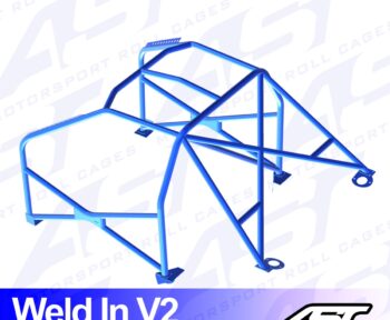 Arco de Seguridad VOLKSWAGEN Jetta (Mk2) 2-door Coupe WELD IN V2