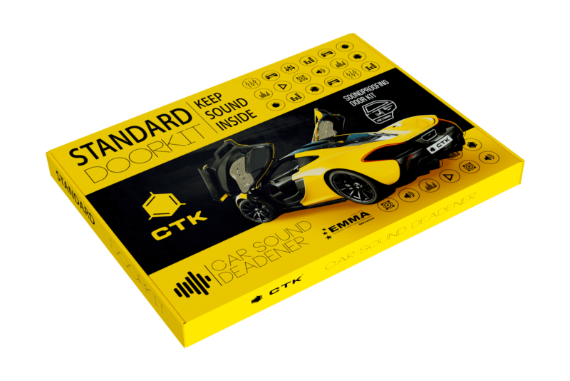 Paquete de insonorizante CTK STANDARD DOOR KIT