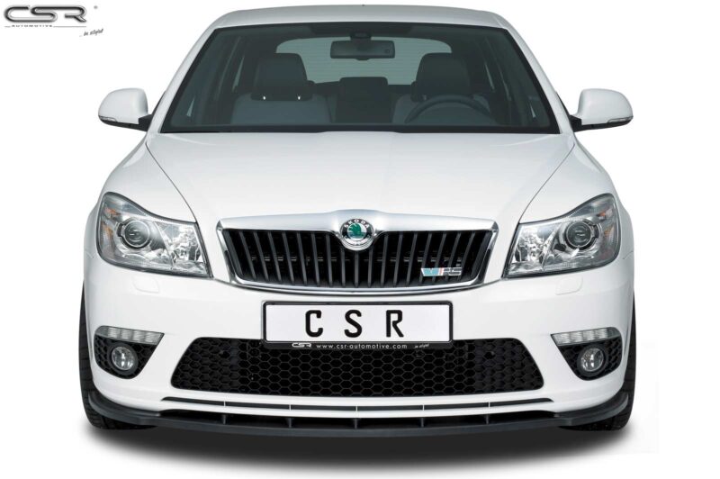 Lip delantero CSR Automotive para Skoda Octavia II (1Z) RS CSL001 Negro Mate 2
