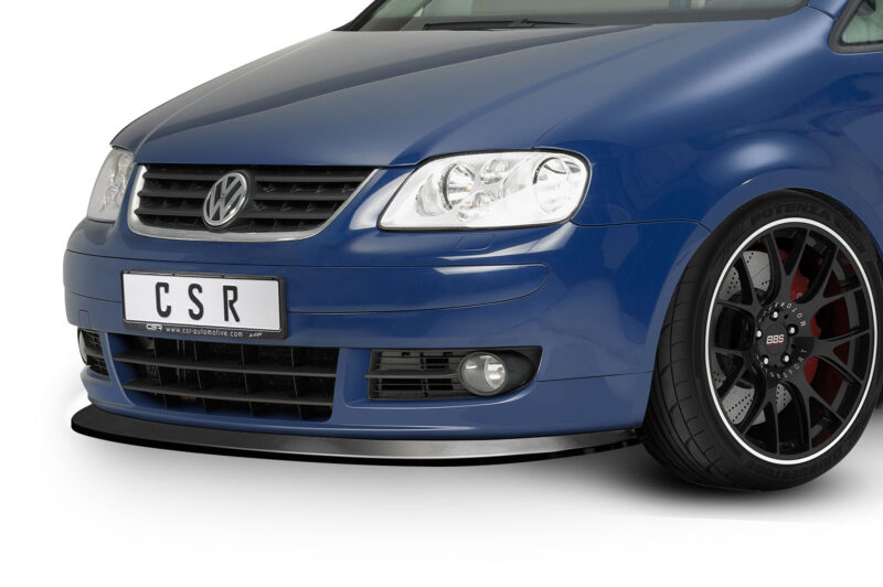 Lip delantero CSR Automotive para VW Touran I (Typ 1T) CSL005 Negro Mate 2