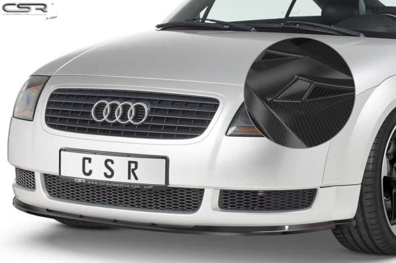 Lip delantero CSR Automotive para Audi TT 8N CSL011 Carbon Look 1