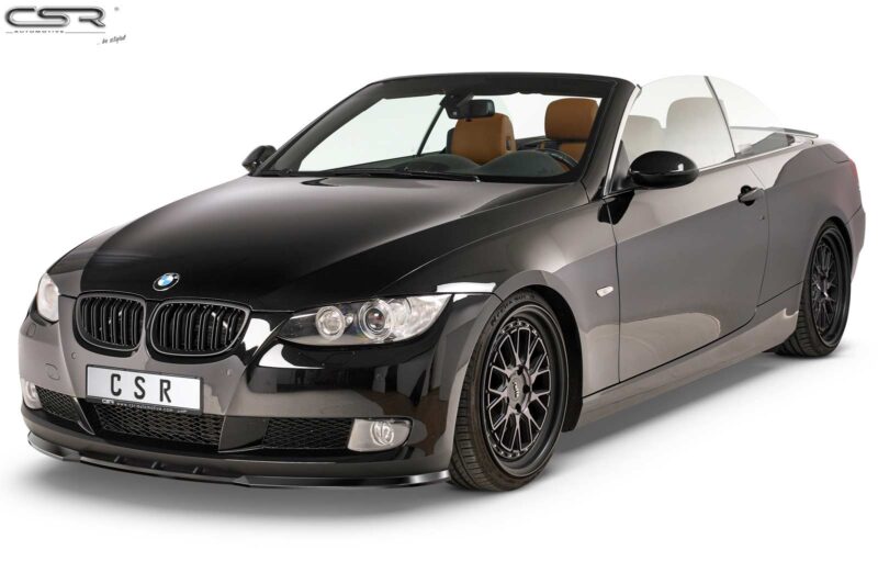 Lip delantero CSR Automotive para BMW Serie 3 E92 / E93 CSL013 Negro Mate 2