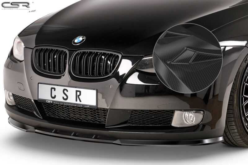 Lip delantero CSR Automotive para BMW Serie 3 E92 / E93 CSL013 Carbon Look 1