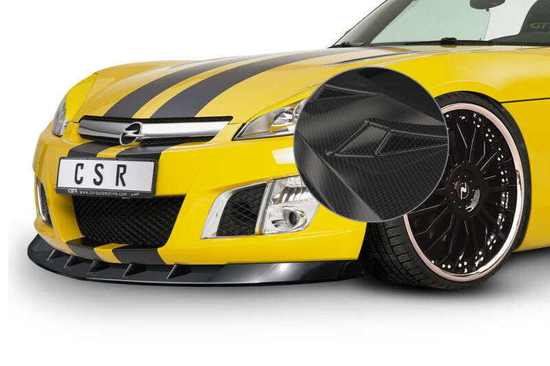 Lip delantero CSR Automotive para Opel GT Roadster CSL022 Carbon Look 1