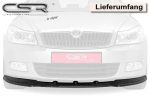 Lip delantero CSR Automotive para Skoda Octavia II (1Z) CSL028 Negro Mate 3