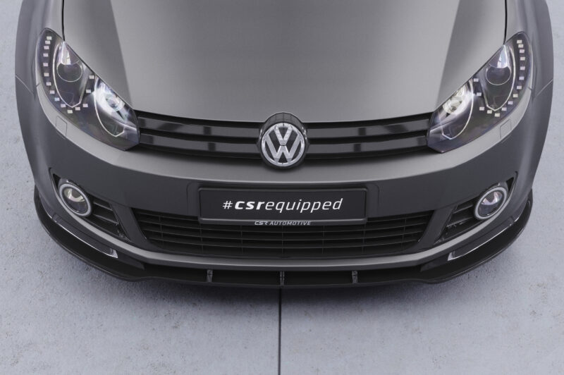 Lip delantero CSR Automotive para VW Golf 6 CSL035 Negro Mate 5