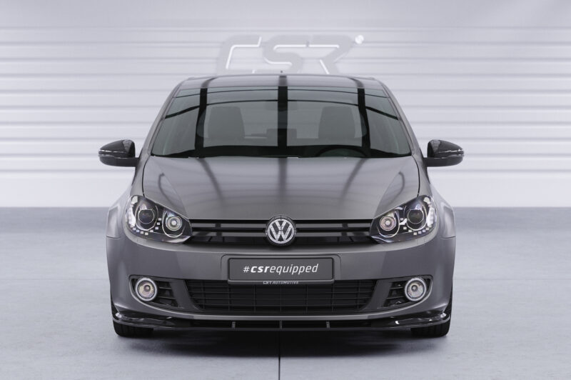 Lip delantero CSR Automotive para VW Golf 6 CSL035 Negro Mate 6