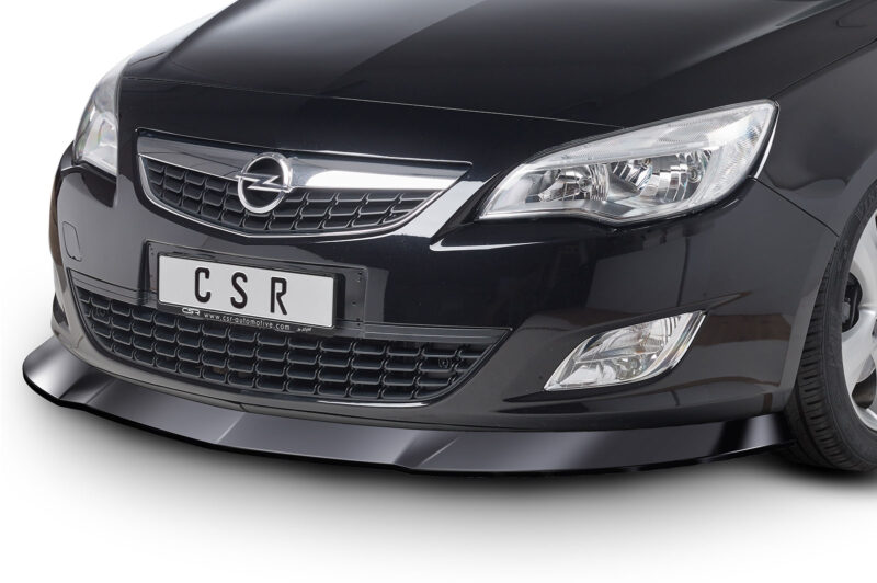 Lip delantero CSR Automotive para Opel Astra J CSL064 Negro Mate 3
