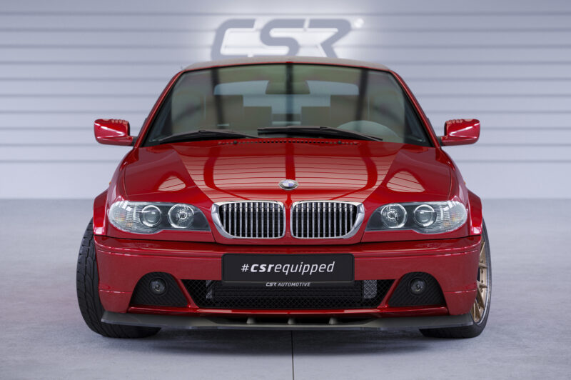 Lip delantero CSR Automotive para BMW Serie 3 E46 Coupé / Cabrio CSL073 Negro Mate 5
