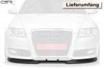 Lip delantero CSR Automotive para Audi A6 4F Sine CSL106 Negro Mate 3