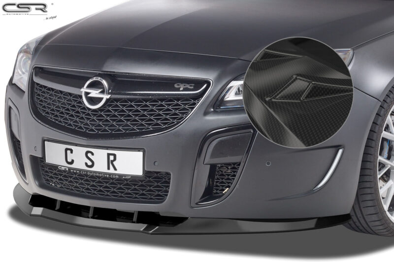 Lip delantero CSR Automotive para Opel Insignia A OPC Facelift CSL109 Carbon Look 1