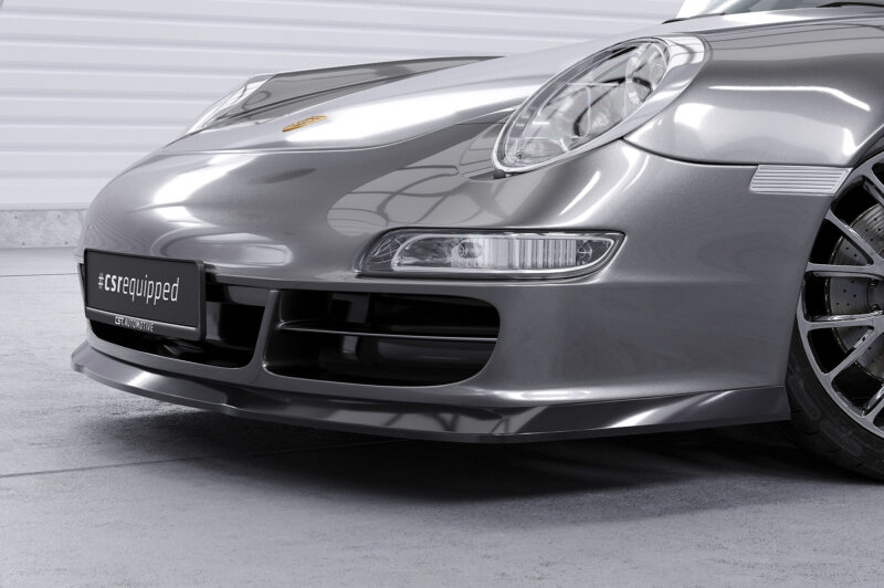 Lip delantero CSR Automotive para Porsche 911/997 CSL114 Negro Mate 2