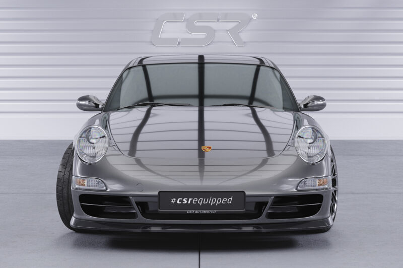 Lip delantero CSR Automotive para Porsche 911/997 CSL114 Negro Mate 6