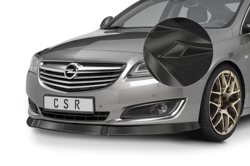Lip delantero CSR Automotive para Opel Insignia A CSL131 Carbon Look 1