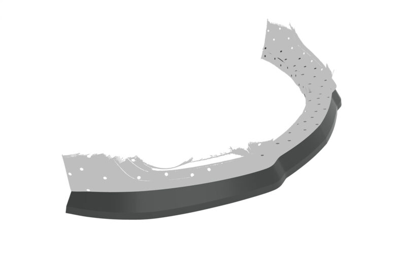 Lip delantero CSR Automotive para Opel Insignia A CSL131 Negro Mate 5